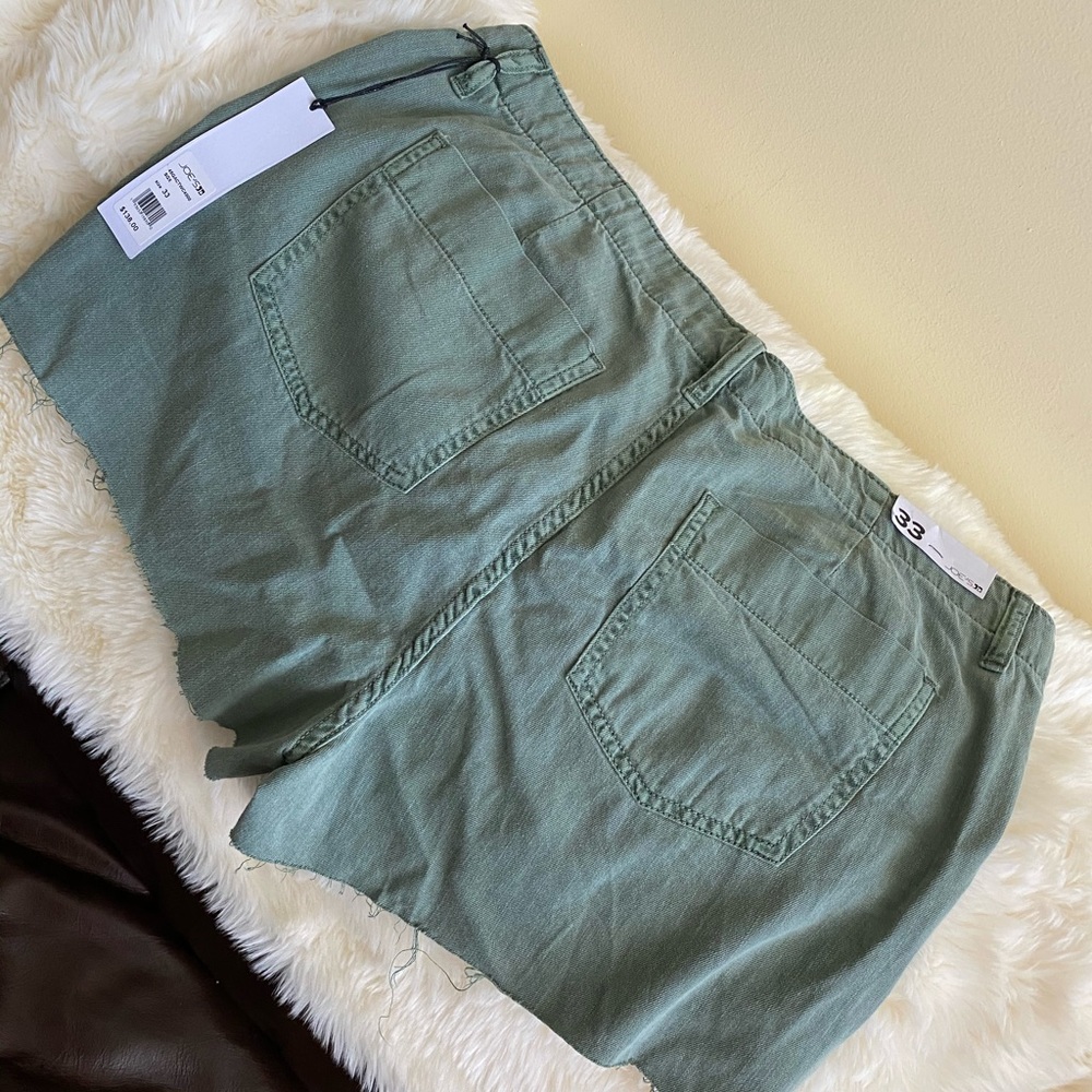 Joe's Jeans Workwear Shorts Size 14 Green - Picture 8 of 13